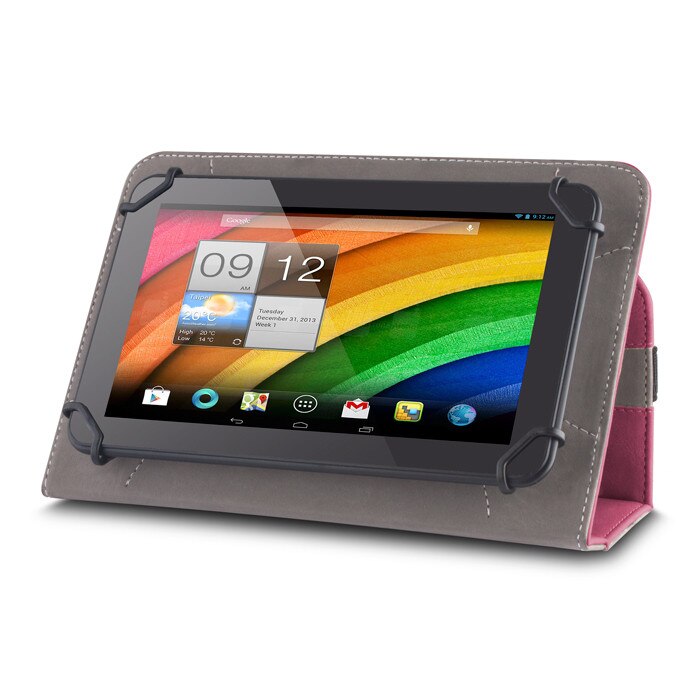Husa universala pentru tableta, 7-8 inch, Roz