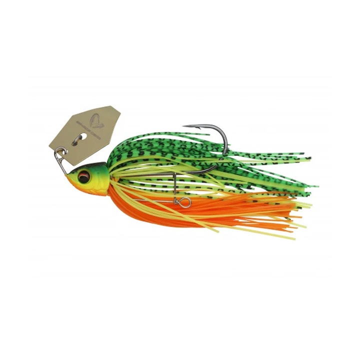 Spinnerbait Savage Gear Da Crazy Bush M 15g, culoare Firetiger