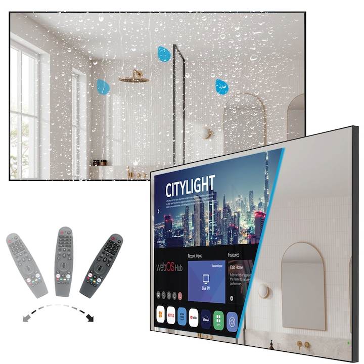 Smart Soulaca Oglindă 43 inch 4K IP65