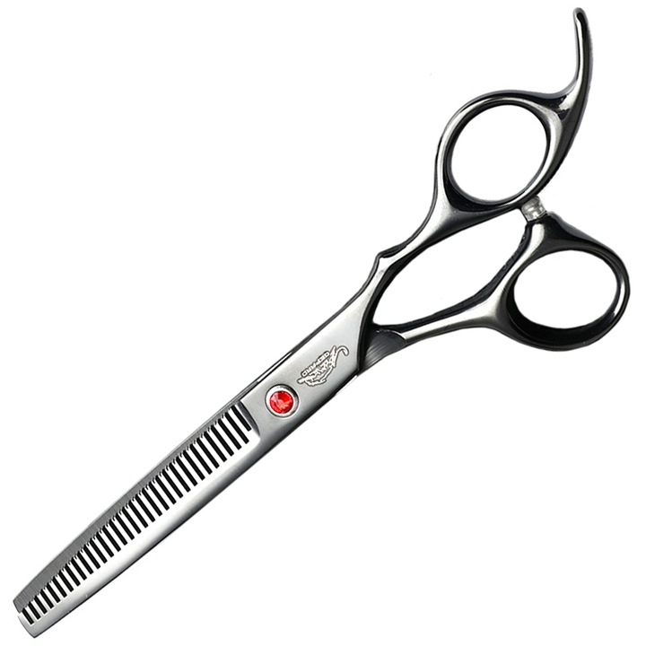 Ножици за подстригване, Calissimo, 6.5 инча, черен, за дясна ръка
