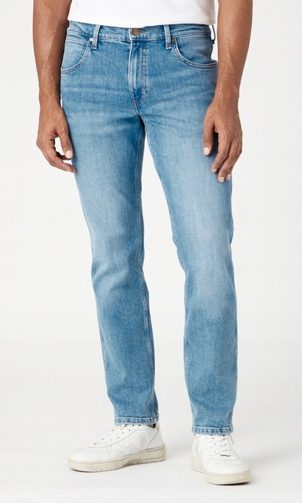 Blugi barbati Wrangler Greensboro Hero, Albastru, W40-L34