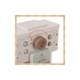 Aparat de cafea de jucarie, 2 cani, cutie lapte, capsule cafea, lemn