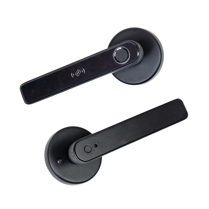 Yala inteligenta PNI SafeHome PTY801S amprenta, cod, aplicatie Tuya Smart