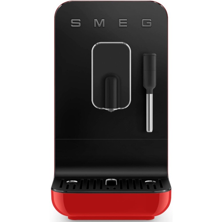 Автоматична еспресо кафемашина Smeg BCC12917EU Porsche 917 Salzburg Red, 1350 W, 19 бара, Червена