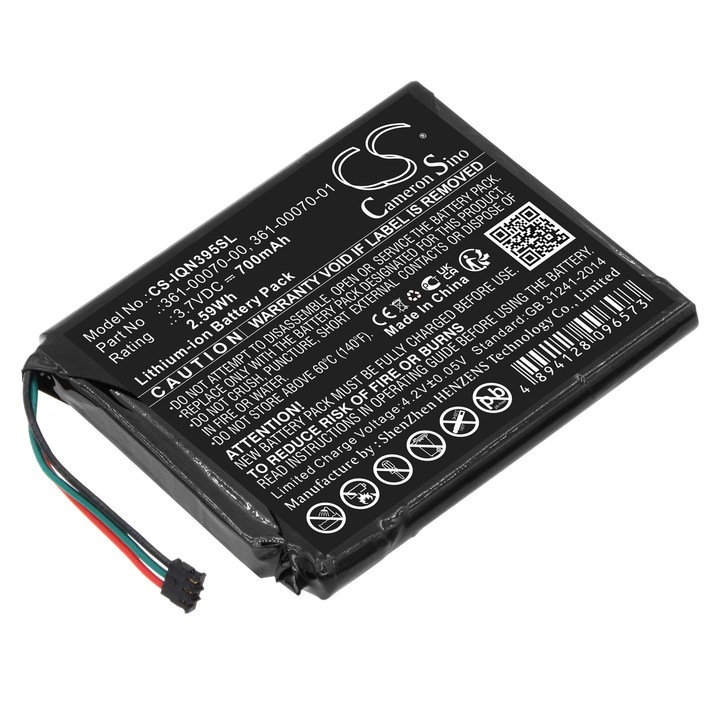 Baterie TECHTEK CS-IQN395SL Li-ion 700mAh