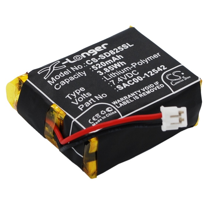 Baterie TECHTEK CS-SD825SL Li-Polymer 520mAh