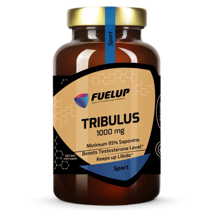 Fuel-Up Tribulus 1000 mg – Forta, rezistenta si suport hormonal – 90 comprimate