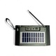 Radio cu panou de încărcare solară, difuzor Bluetooth portabil de exterior, antenă de mare putere 1200mAh BT/USB/TF/FMNS-600S-VERDE