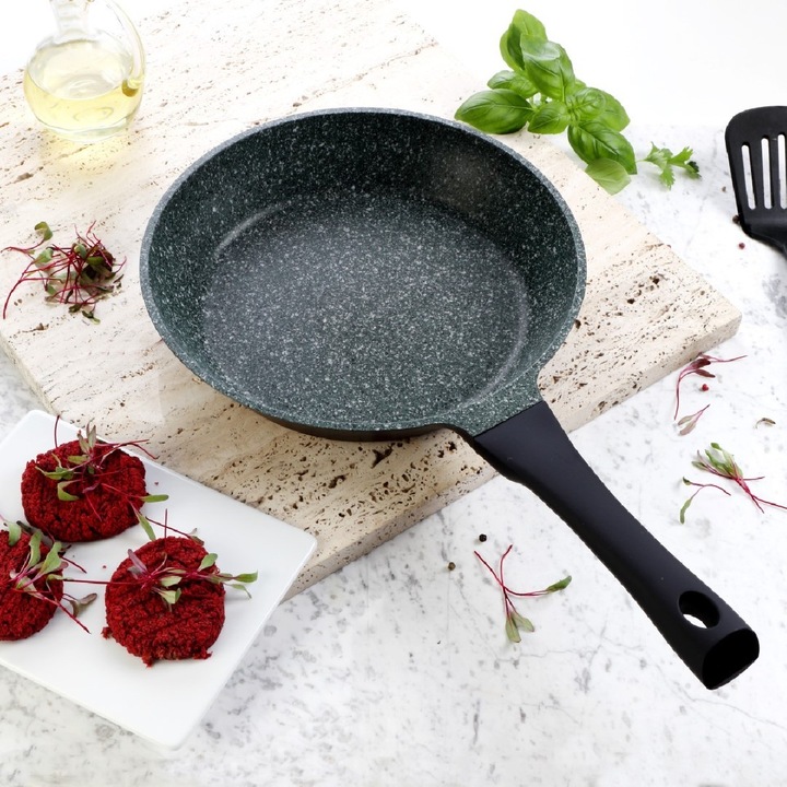 Tiross serpenyő, TS-1441, 26cm, tapadásmentes gránit, átmérő 26cm, több hőforrás