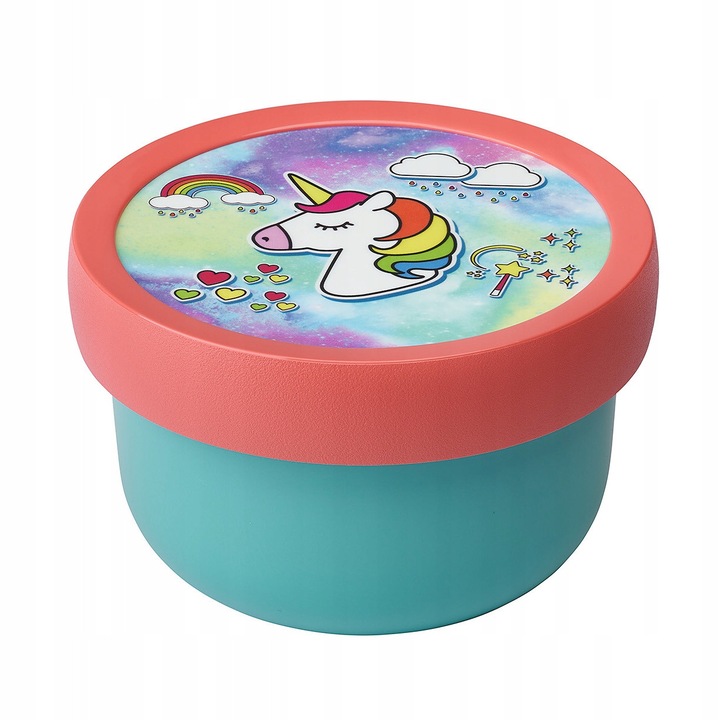 Mepal Unicorn 300ml uzsonnásdoboz, gyümölcsöknek, műanyag, kompakt kialakítás