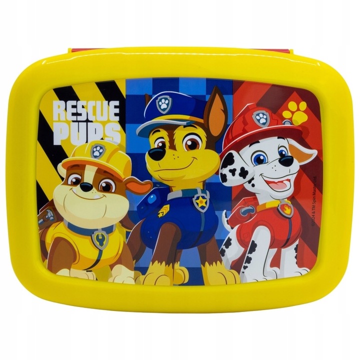 Кутия за обяд Paw Patrol, Stor, 3 отделения, пластмасова, за деца