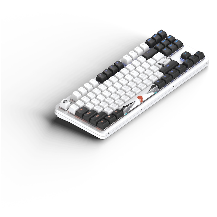Set tastatura si mouse pad, TRACER, 80x30cm, antiderapant, suprafata neteda