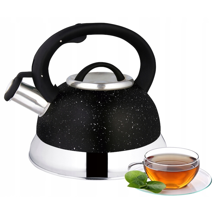 Ceainic Odelo 2.2L Emailat, Design Floral Lavanda, Inducție