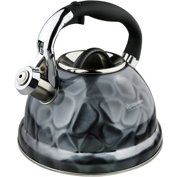 Fierbator electric ELDOM C245SB, 1,7 l, 2000W, alb, cu baza rotativa 360°