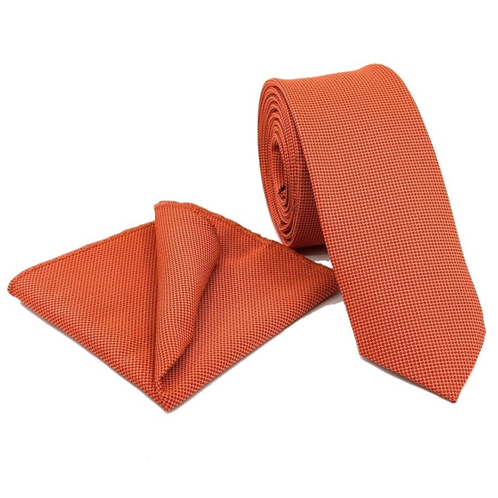 Cravata barbati LEGEND cu batista 6,5cm