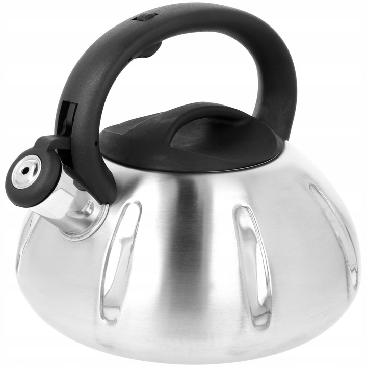 Ceainic Elitehoff 3L, otel inoxidabil, marmura neagra, maner ergonomic, fund lat