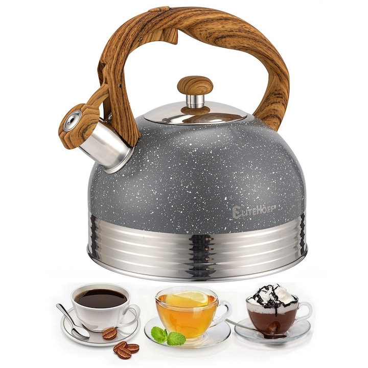 Ceainic Brunbeste, 2.5L, Inox, Argintiu, Inductie/Gaz