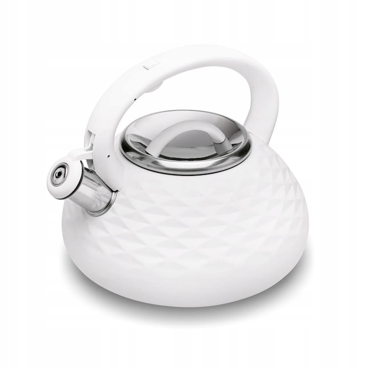 Fierbator traditional 3L Ambition, design modern, negru, pentru toate tipurile de plite