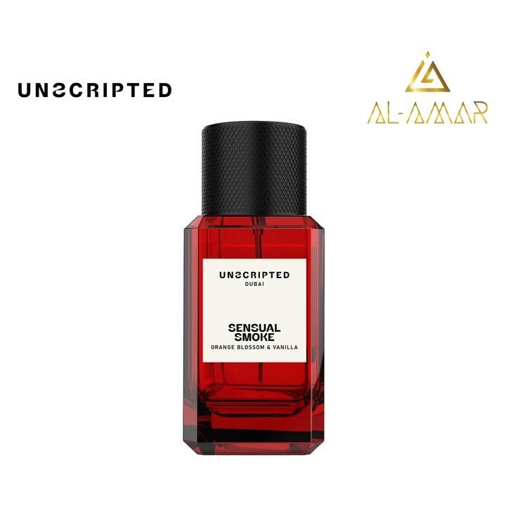 Parfum unisex, UNSCRIPTED, SENSUAL SMOKE, note de vanilie si condimente, 100ml