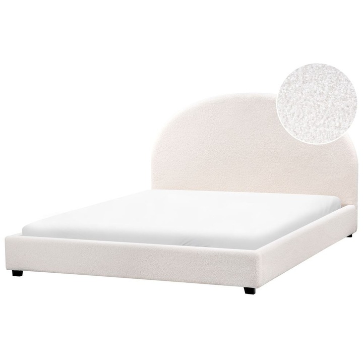 Ágy Buklé Vaucluse 160 x 200 cm Törtfehér