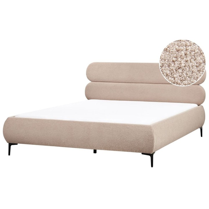 Ágy Buklé Lessay 180 x 200 cm Tópszín