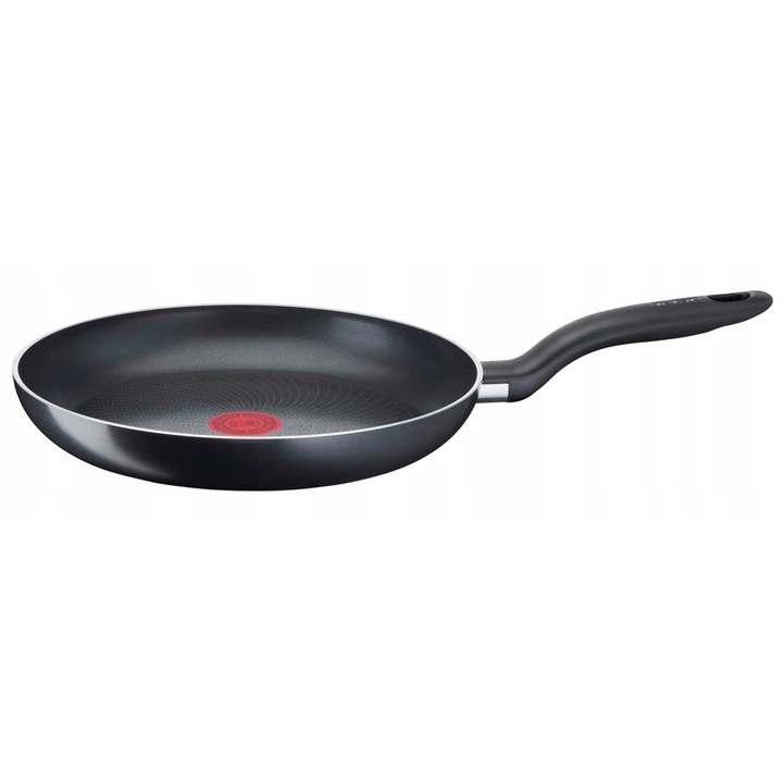 Tigaie Tefal Start Easy, 24 cm, antiaderent cu titan, negru