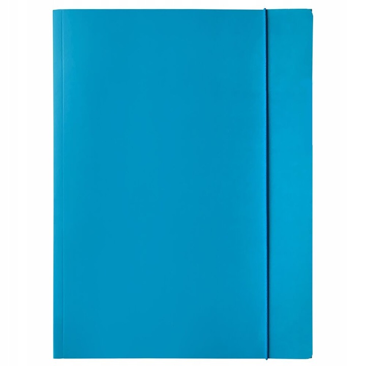 Dosar Carton Bantex A4 cu Elastic, Multicolor, 23x32x0, 4cm, 1 buc