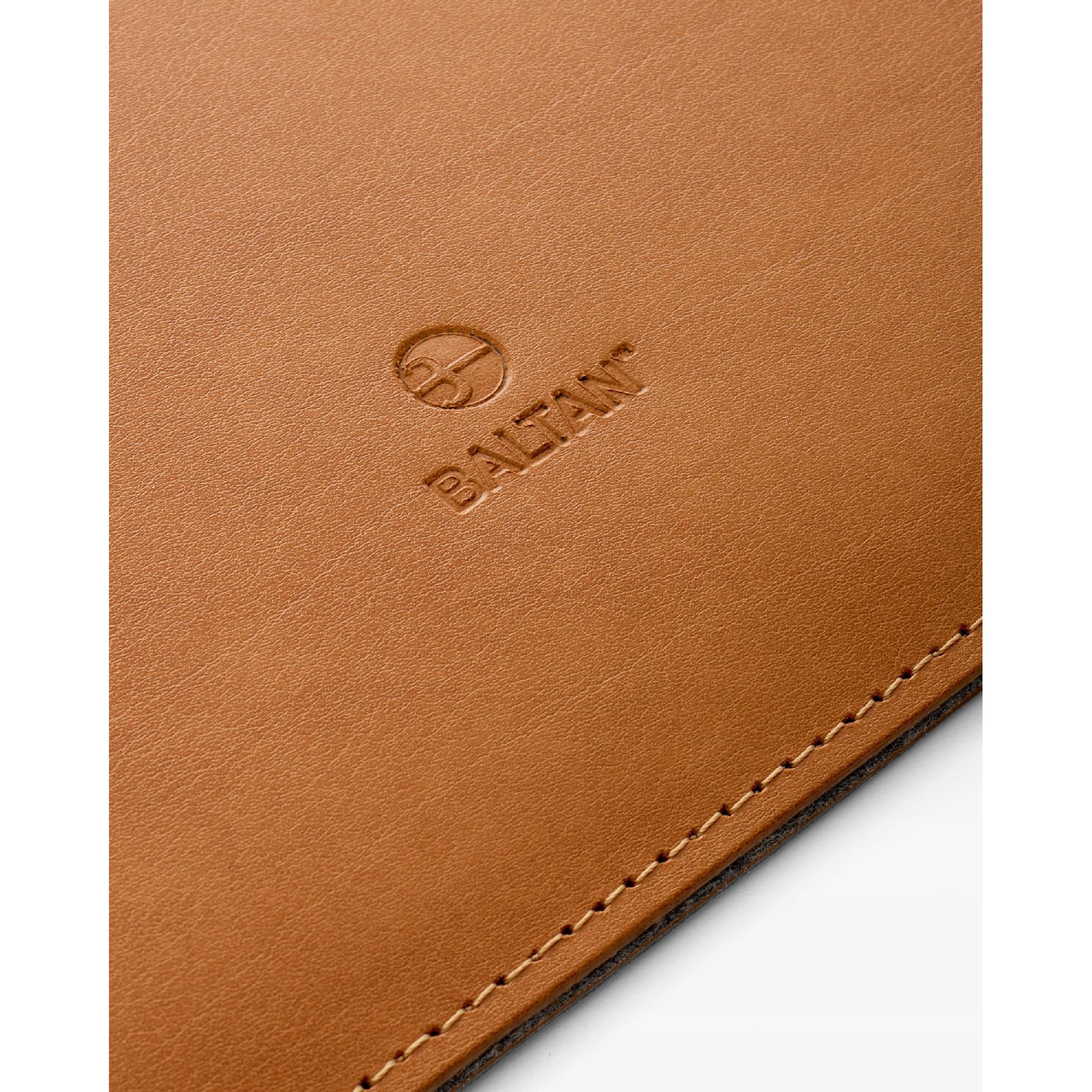 Husa tableta, Baltan, Slevve, piele naturala, impermeabil, 10,2"