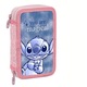 Piórnic STITCH 2 rekeszes felszereléssel, Kids Euroswan, többszínű, 3 év +