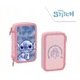 Piórnic STITCH 2 rekeszes felszereléssel, Kids Euroswan, többszínű, 3 év +
