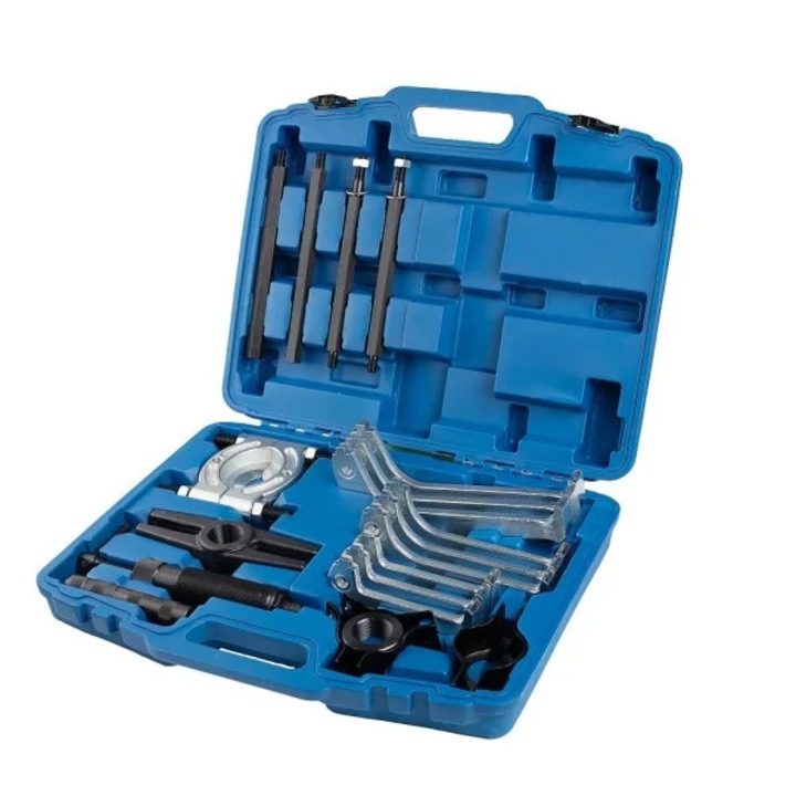 Set extractoare DSD Tools, hidraulic 10 tone, inclusiv picioare 4" (100 mm), 6" (150 mm), 8" (200 mm), geantă de transport