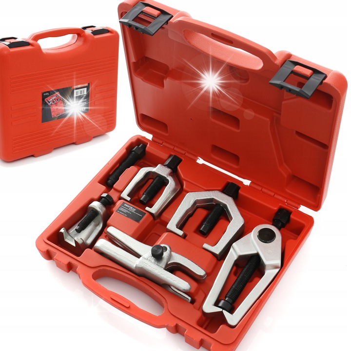 Комплект професионални инструменти за ремонт на автомобили, Kraft&Dele, 5 части, различни размери, 80мм, 42мм, 61мм, 19мм, 20мм