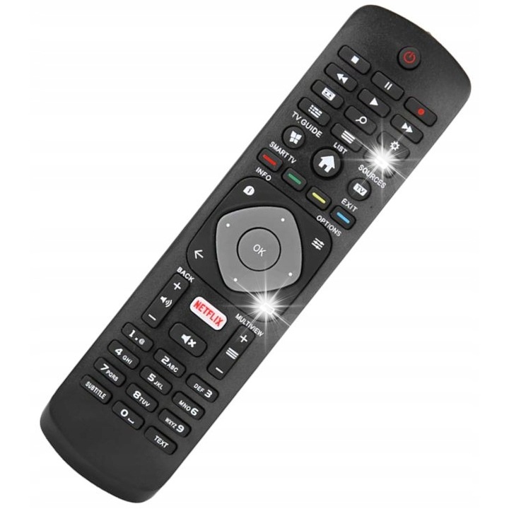 Telecomanda universala Philips pentru 4K Smart LED, functionalitate completa, usor de utilizat, rezistenta la uzura