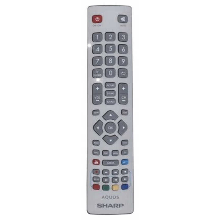 Дистанционно управление, Sharp, Сиво, За SHW/RMC/0003N