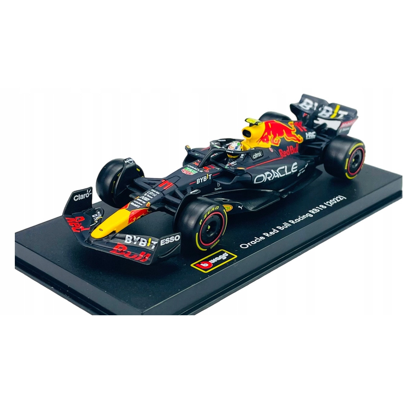 Masina de jucarie F1, Bburago, model RED BULL RB18, scara 1:43