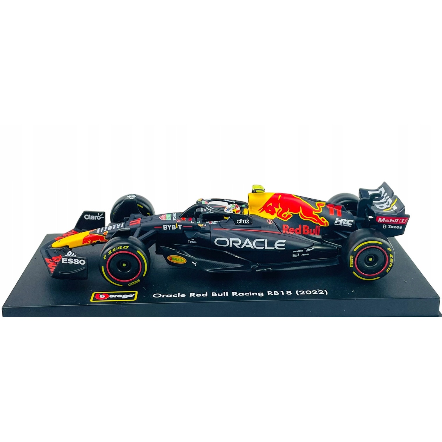 Masina de jucarie F1, Bburago, model RED BULL RB18, scara 1:43
