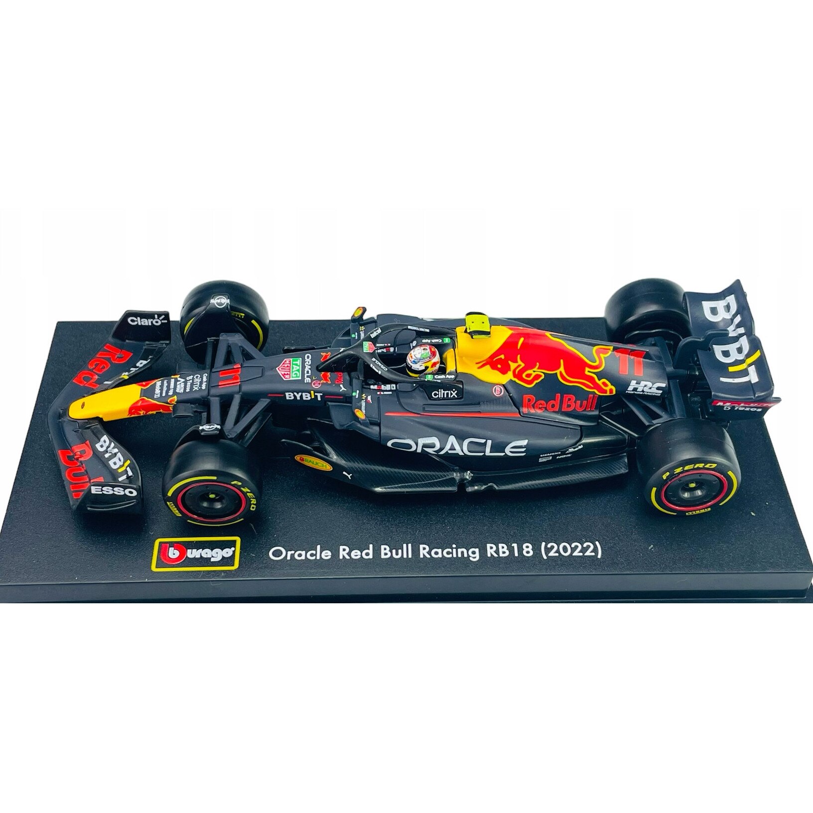 Masina de jucarie F1, Bburago, model RED BULL RB18, scara 1:43