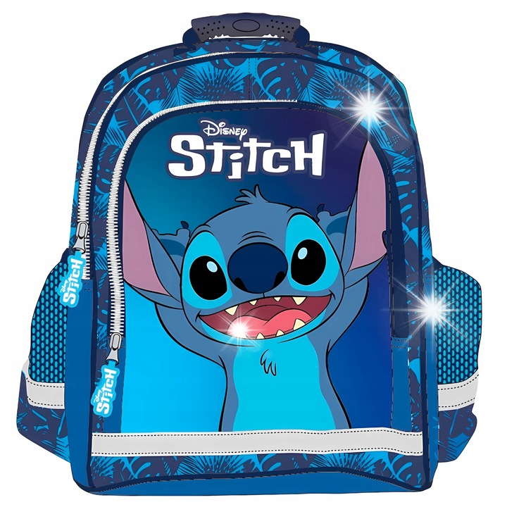 Rucsac Lilo & Stitch copii, pentru școală și drumeții, bretele reglabile
