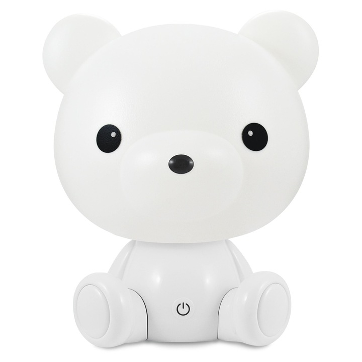 Éjszakai lámpa gyerekeknek, maci, LED, 3 mód