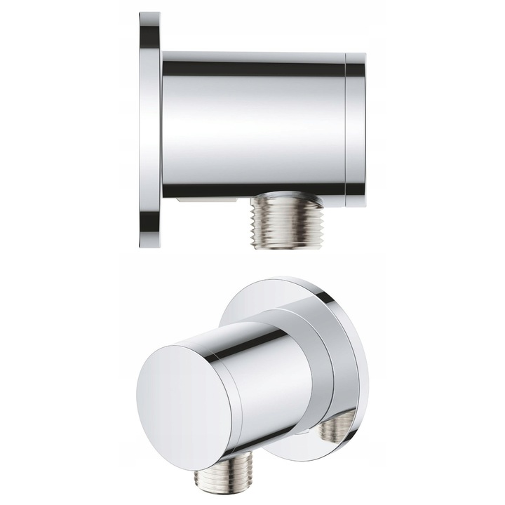 Brat pentru para de dus, GROHE Vitalio Universal, crom, 1/2", inclusiv rozeta si sistem prindere