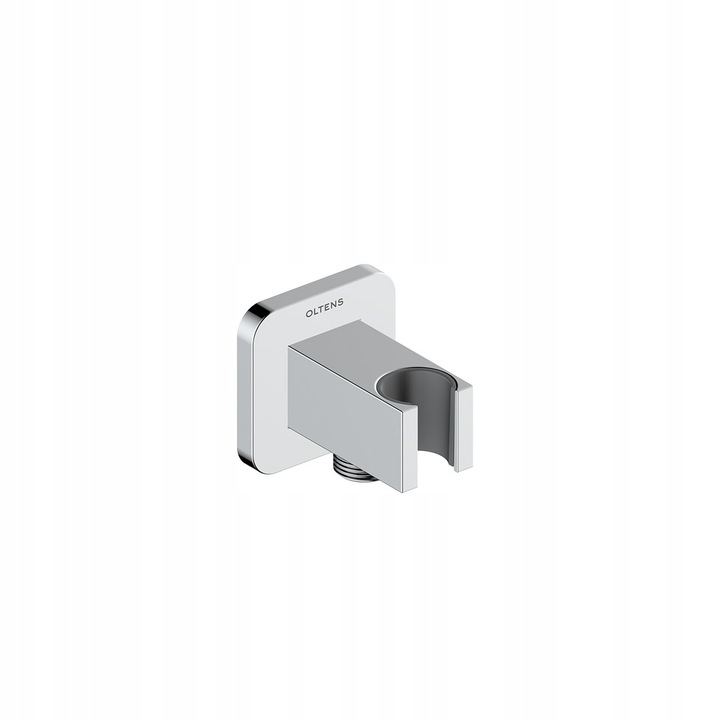 Conector unghiular Oltens Skar, cromat, montaj pe perete, 39306100