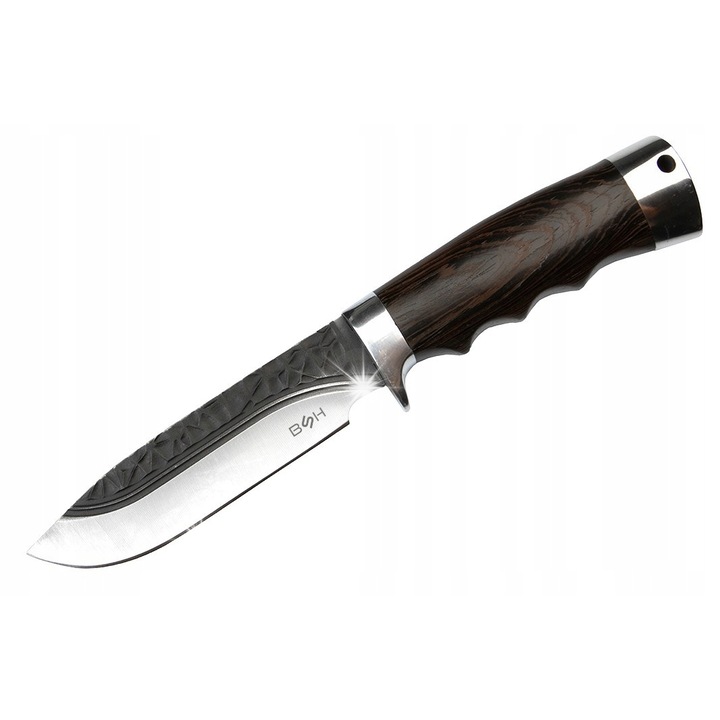 Cutit BSH ADVENTURE N-151A, 30x5cm, tactic, turistic, negru