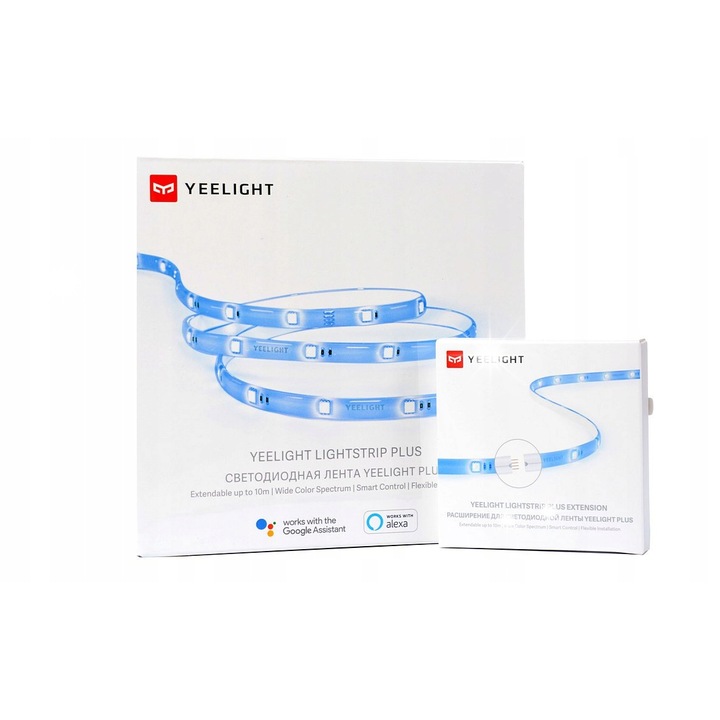 Benza LED set Yeelight Lightstrip Plus RGB 2m, 7,5W, Wi-Fi, IP65