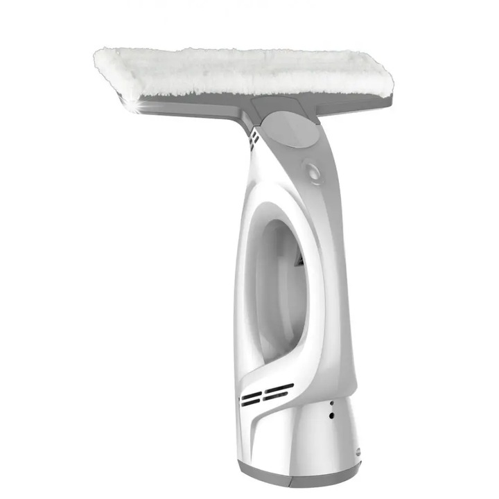 Електрическа прахосмукачка за прозорци, Techwood, TNVI-211, безжична, 2 резервоара, бяла