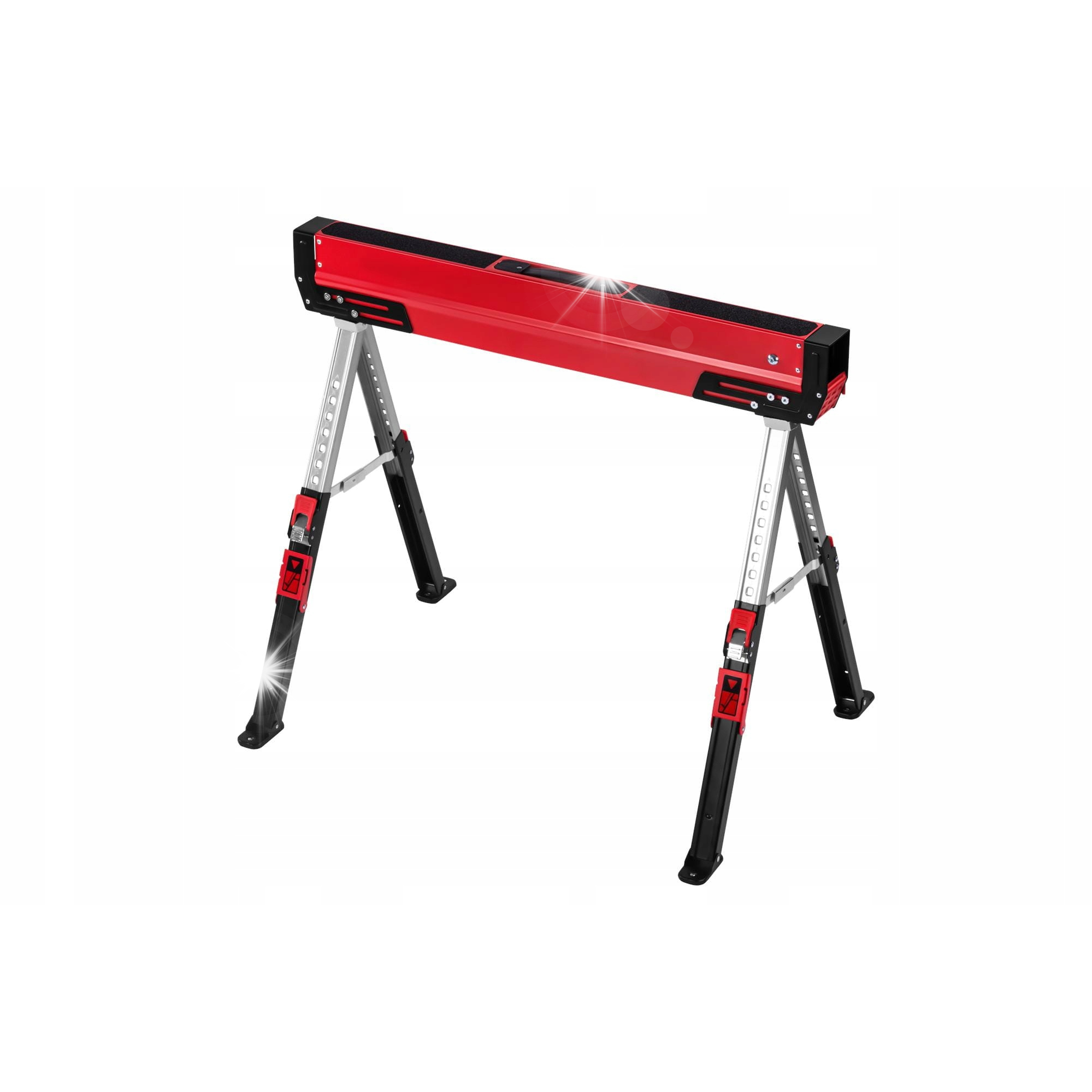 Сгъваема работна кобилка, 700 кг, регулируема височина 63-82 см, KRAFT&DELE, размери 98-115,5x47-64x63-82 см