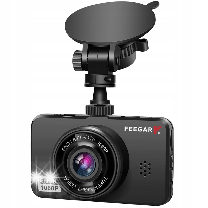 Videorecorder Feegar Patrol, dual-channel, senzor Sony, camera de marsarier, 85x35x50mm
