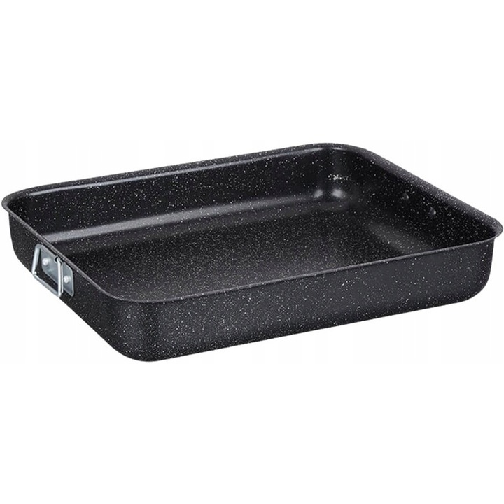 Тава за печене MAESTRO, алуминий, незалепващо покритие, 40x29.5см, дръжки от неръждаема стомана