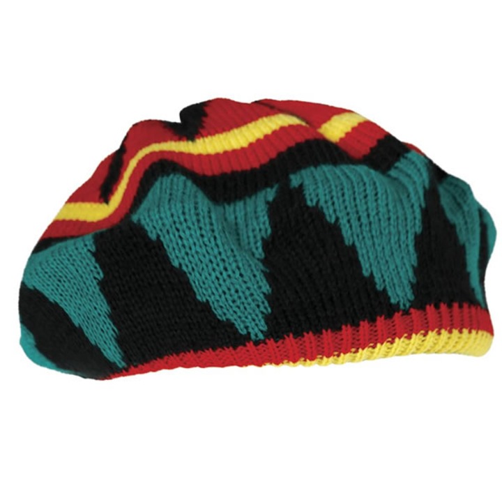 Palarie Rastafari, Guirca, marime adulti, stil lejer, culoare multicolor