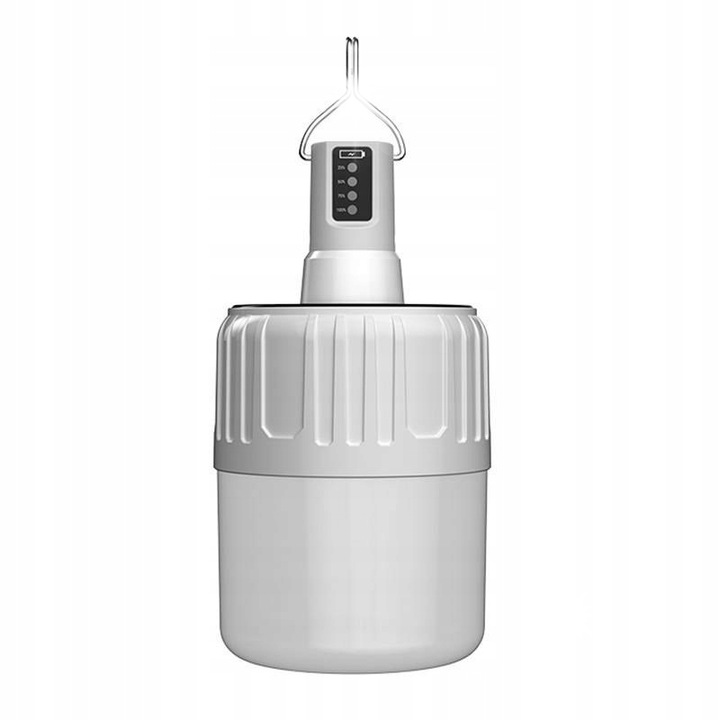 Къмпинг лампа Superfire T26-S, 500lm, 4x1200mAh, 6,5h, micro USB порт, материал PC+ABS