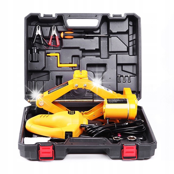 Set cric/accesorii, Heckermann, 12V, 2%